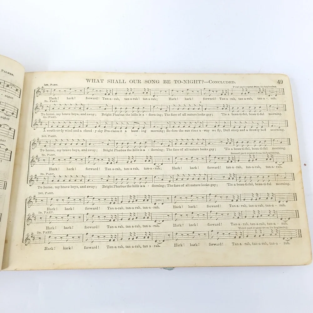 The Song King By H. R. Palmer 1872 Published By The John Church Co.